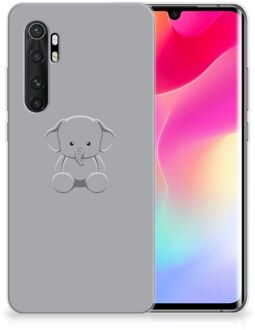 B2Ctelecom Telefoonhoesje Xiaomi Mi Note 10 Lite Hippe Hoesjes Baby Olifant