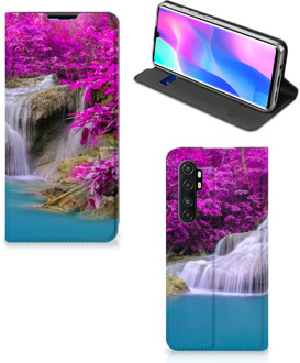 B2Ctelecom Telefoonhoesje Xiaomi Mi Note 10 Lite Wallet Bookcase Waterval