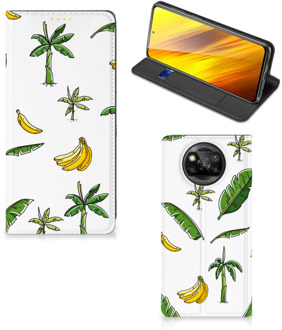 B2Ctelecom Telefoonhoesje Xiaomi Poco X3 Beschermhoes Banana Tree