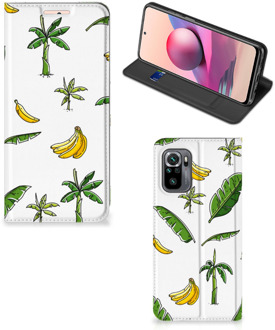 B2Ctelecom Telefoonhoesje Xiaomi Redmi Note 10 4G | 10S Beschermhoes Banana Tree