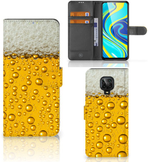 B2Ctelecom Telefoonhoesje Xiaomi Redmi Note 9 Pro | Note 9S Flip Cover Valentijn Cadeautje hem Bier