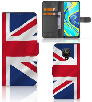 B2Ctelecom Telefoonhoesje Xiaomi Redmi Note 9 Pro | Note 9S Wallet Book Case Groot-Brittannië