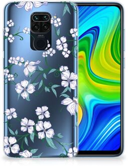 B2Ctelecom Telefoonhoesje Xiaomi Redmi Note9 Foto hoesje Blossom White