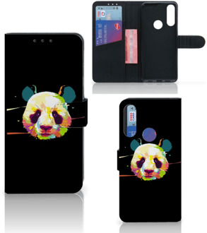 B2Ctelecom Telefoontas Alcatel 1S 2020 Hoesje ontwerpen Panda Color Sinterklaas Cadeautje