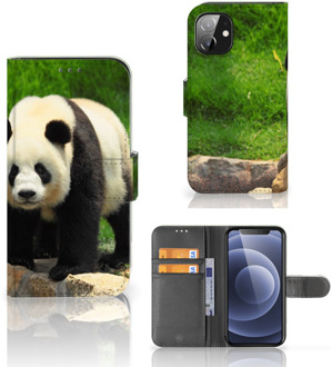 B2Ctelecom Telefoontas Apple iPhone 12 Mini Hoesje Panda