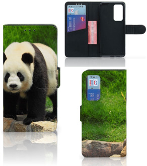 B2Ctelecom Telefoontas Huawei P40 Hoesje Panda