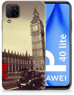 B2Ctelecom Telefoontas Huawei P40 Lite Telefoonhoesje Londen City