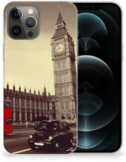 B2Ctelecom Telefoontas iPhone 12 Pro Max Telefoonhoesje Londen City