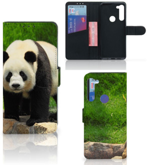 B2Ctelecom Telefoontas Motorola G8 Power Hoesje Panda