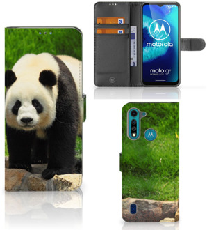 B2Ctelecom Telefoontas Motorola G8 Power Lite Hoesje Panda