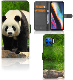 B2Ctelecom Telefoontas Motorola Moto G 5G Plus Hoesje Panda