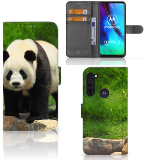 B2Ctelecom Telefoontas Motorola Moto G Pro Hoesje Panda