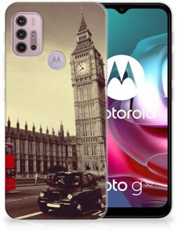 B2Ctelecom Telefoontas Motorola Moto G30 | G10 Telefoonhoesje Londen City