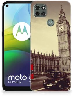 B2Ctelecom Telefoontas Motorola Moto G9 Power Telefoonhoesje Londen City