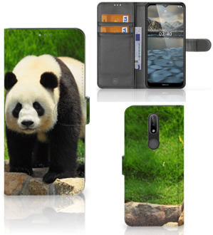 B2Ctelecom Telefoontas Nokia 2.4 Hoesje Panda