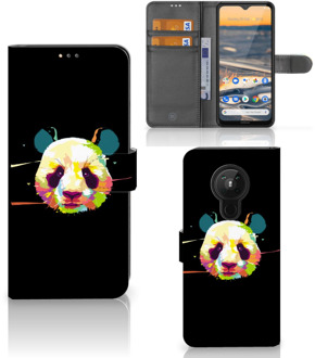 B2Ctelecom Telefoontas Nokia 5.3 Hoesje ontwerpen Panda Color Sinterklaas Cadeautje