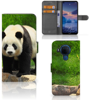 B2Ctelecom Telefoontas Nokia 5.4 Hoesje Panda