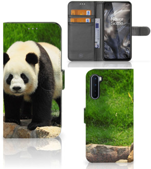 B2Ctelecom Telefoontas OnePlus Nord Hoesje Panda