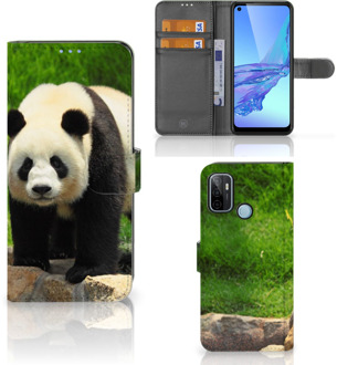 B2Ctelecom Telefoontas OPPO A53 | OPPO A53s Hoesje Panda