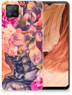 B2Ctelecom Telefoontas OPPO A73 4G Hoesje Super als Moederdag Cadeau Bosje Bloemen