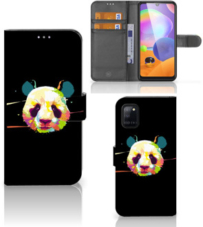 B2Ctelecom Telefoontas Samsung Galaxy A31 Hoesje ontwerpen Panda Color Sinterklaas Cadeautje