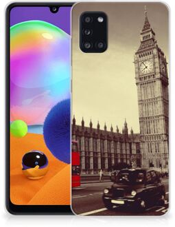 B2Ctelecom Telefoontas Samsung Galaxy A31 Telefoonhoesje Londen City