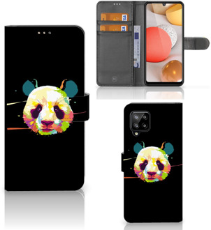 B2Ctelecom Telefoontas Samsung Galaxy A42 5G Hoesje ontwerpen Panda Color Sinterklaas Cadeautje