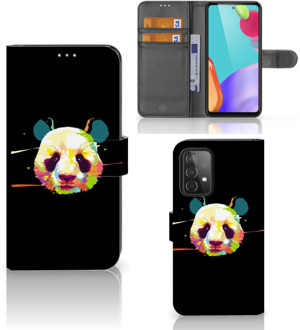 B2Ctelecom Telefoontas Samsung Galaxy A52 Hoesje ontwerpen Panda Color Sinterklaas Cadeautje