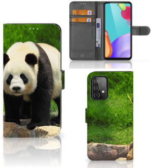 B2Ctelecom Telefoontas Samsung Galaxy A52 Hoesje Panda