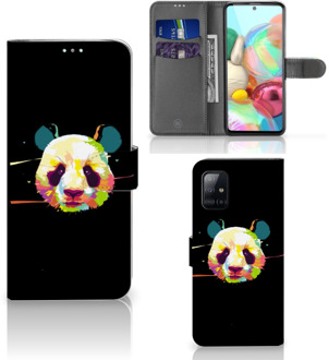 B2Ctelecom Telefoontas Samsung Galaxy A71 Hoesje ontwerpen Panda Color Sinterklaas Cadeautje