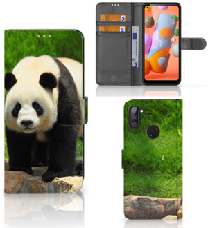 B2Ctelecom Telefoontas Samsung Galaxy M11 | A11 Hoesje Panda