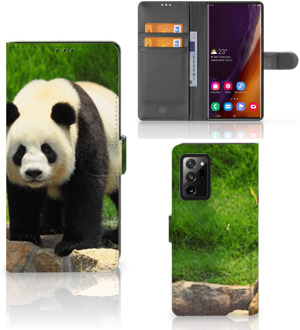 B2Ctelecom Telefoontas Samsung Galaxy Note20 Ultra Hoesje Panda