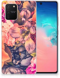 B2Ctelecom Telefoontas Samsung Galaxy S10 Lite Hoesje Super als Moederdag Cadeau Bosje Bloemen