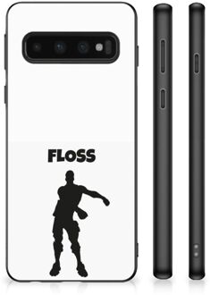 B2Ctelecom Telefoontas Samsung Galaxy S10 Smartphone Hoesje met Zwarte rand Floss Fortnite