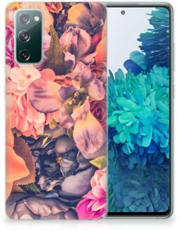 B2Ctelecom Telefoontas Samsung Galaxy S20 FE Hoesje Super als Moederdag Cadeau Bosje Bloemen