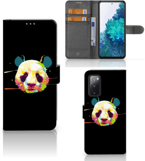 B2Ctelecom Telefoontas Samsung Galaxy S20FE Hoesje ontwerpen Panda Color Sinterklaas Cadeautje