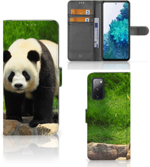 B2Ctelecom Telefoontas Samsung Galaxy S20FE Hoesje Panda