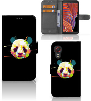 B2Ctelecom Telefoontas Samsung Galaxy Xcover 5 Hoesje ontwerpen Panda Color Sinterklaas Cadeautje