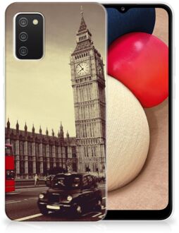 B2Ctelecom Telefoontas Samsung M02s | Samsung Galaxy A02s Telefoonhoesje Londen City