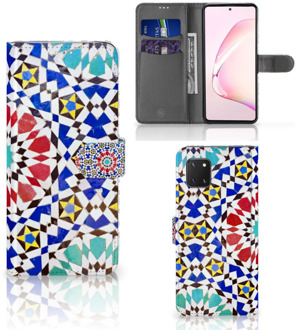 B2Ctelecom Telefoontas Samsung Note 10 Lite Hoesje Mozaïek