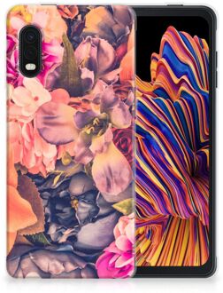 B2Ctelecom Telefoontas Samsung Xcover Pro Hoesje Super als Moederdag Cadeau Bosje Bloemen