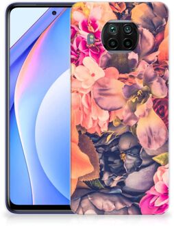 B2Ctelecom Telefoontas Xiaomi Mi 10T Lite Hoesje Super als Moederdag Cadeau Bosje Bloemen