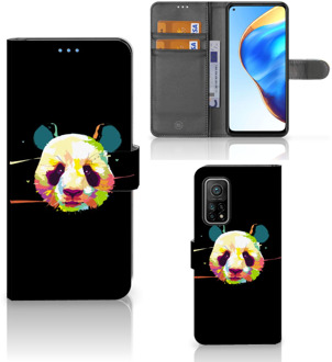 B2Ctelecom Telefoontas Xiaomi Mi 10T Pro | Mi 10T Hoesje ontwerpen Panda Color Sinterklaas Cadeautje