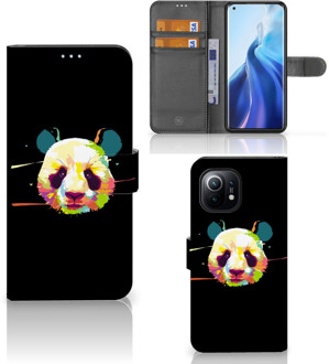 B2Ctelecom Telefoontas Xiaomi Mi 11 Hoesje ontwerpen Panda Color Sinterklaas Cadeautje