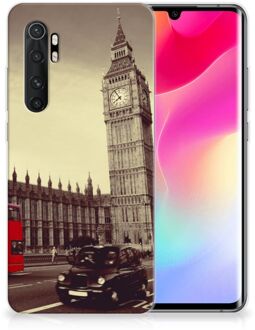 B2Ctelecom Telefoontas Xiaomi Mi Note 10 Lite Telefoonhoesje Londen City