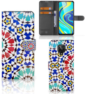 B2Ctelecom Telefoontas Xiaomi Redmi Note 9 Pro | Note 9S Hoesje Mozaïek