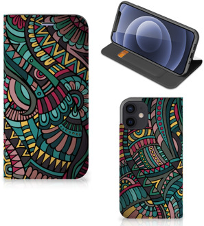 B2Ctelecom Telefoontasje iPhone 12 Mini Smart Cover Aztec