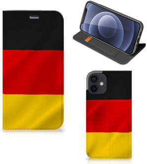 B2Ctelecom Telefoontasje iPhone 12 Mini Smartphone Hoesje Duitse Vlag