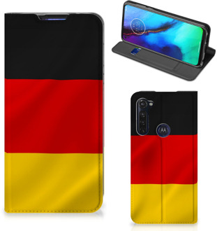 B2Ctelecom Telefoontasje Motorola Moto G Pro Smartphone Hoesje Duitse Vlag