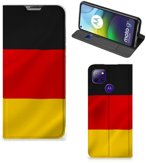 B2Ctelecom Telefoontasje Motorola Moto G9 Power Smartphone Hoesje Duitse Vlag